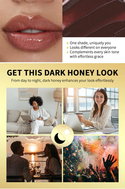 Colorless Black Honey Lip Balm Moisturizing Makeup - Smarsty