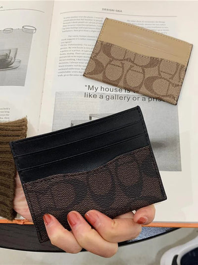 Luxury Design Wallets for Women Multi-Function Card Holder PU Leather Female Small Card Bag Short Women's Purse - Smarsty