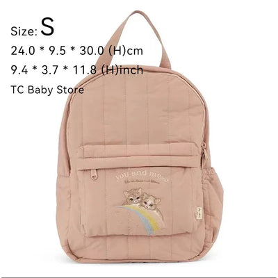 Cotton Kids Backpack For School Unisex Lightweight Comfort - Smarsty