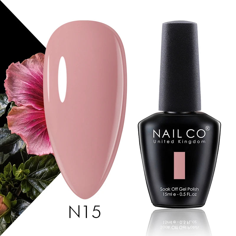NAILCO 15ml Gel Top Coat and Base Coat for Long-Lasting Shine - Smarsty