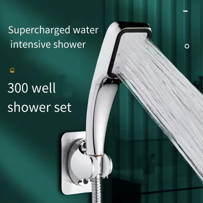 Supercharged High-Pressure Handheld Shower Head - Smarsty