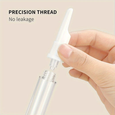 Clear Airless Foundation Dispenser Travel Bottles Set - Smarsty