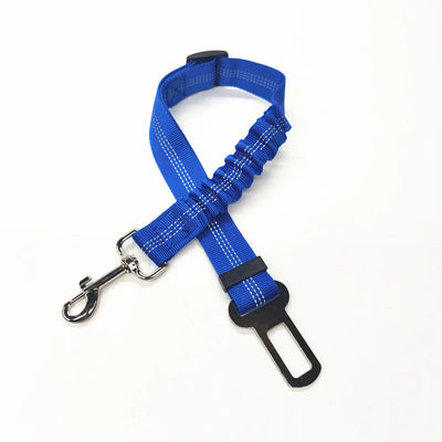 Adjustable Dog Car Seat Belt Harness with Reflective Cushioning - Smarsty
