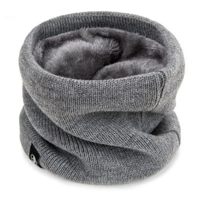 Knitted Neck Warmer Sports Scarf Fashion Soft Women Men Face Cover Winter Skating Running Hiking Scarves Thick Cold-proof Collar - Smarsty