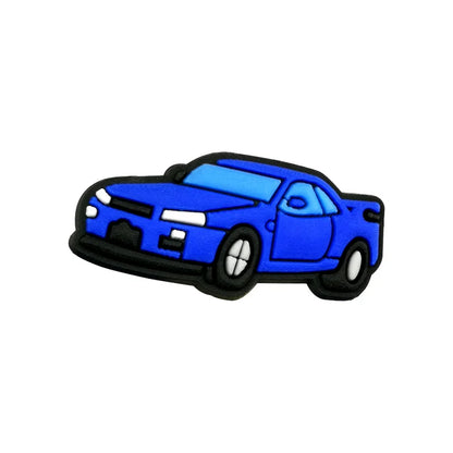 1-20pcs Car Shoe Charms Cool Vehicle Shoe Accessories Cartoon Decorations Pins for Men Boys Kids DIY Clog Buckle Garden Sandal