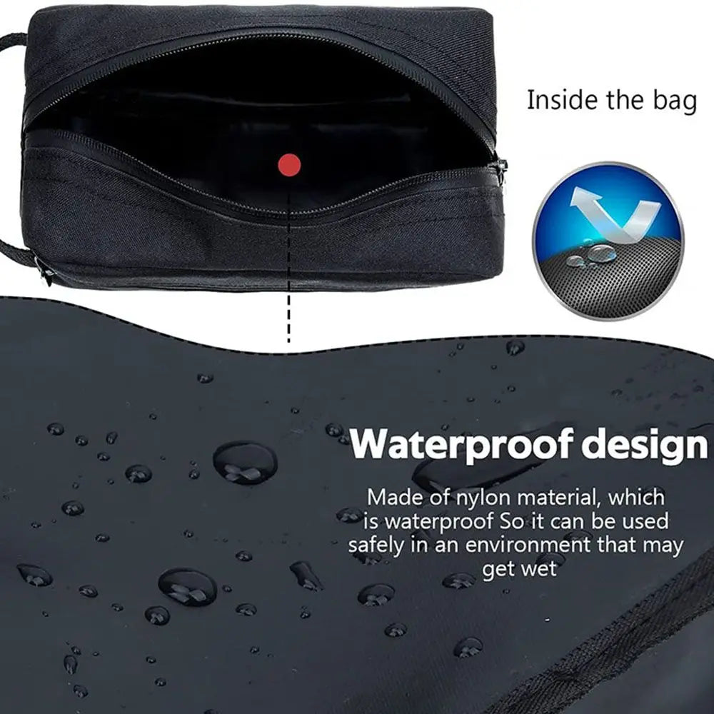 Travel Mens Toiletry Bag Women Cosmetic Necessaire Case Waterproof Ladies Makeup Bag Beauty Wash Pouch Handbag - Smarsty