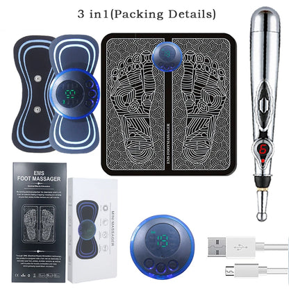 Portable Full Body Massage Set for Relaxation - Smarsty