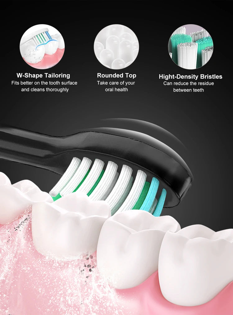 Sarmocare Sonic Electric Toothbrush for Deep Cleaning - Smarsty