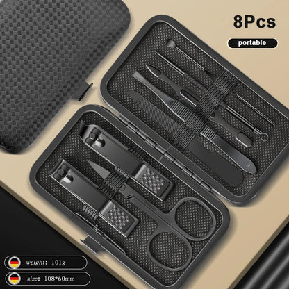 Stainless Steel Nail Clipper Set for Perfect Grooming - Smarsty