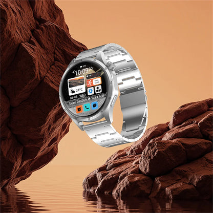 GT5 Pro GPS Smartwatch with AMOLED Screen and Heart Rate Monitoring - Smarsty
