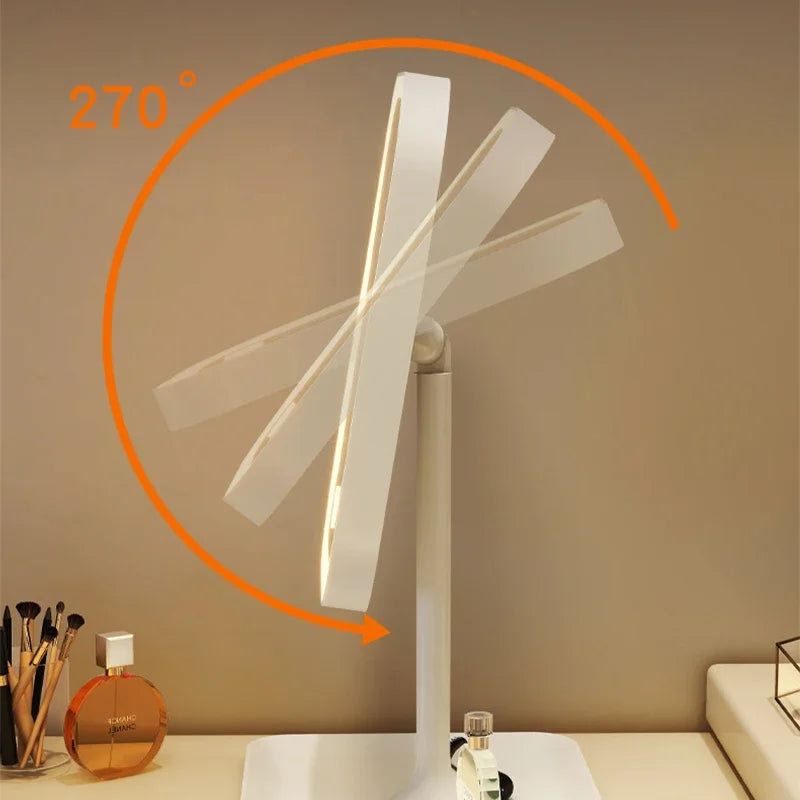 Dimmable LED Makeup Mirror with 3 Color Options - Smarsty