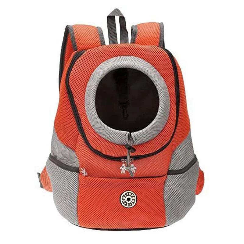 Breathable Double Shoulder Outdoor Dog Carrier Bag - Smarsty