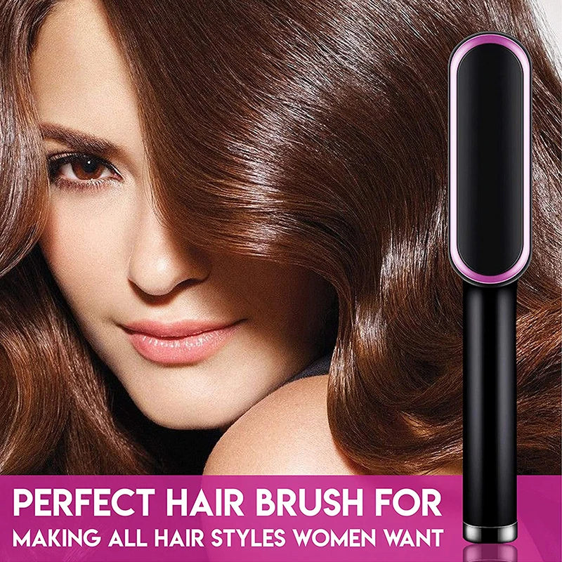 Professional Beard Straightener Comb with Anti-Scald Feature - Smarsty