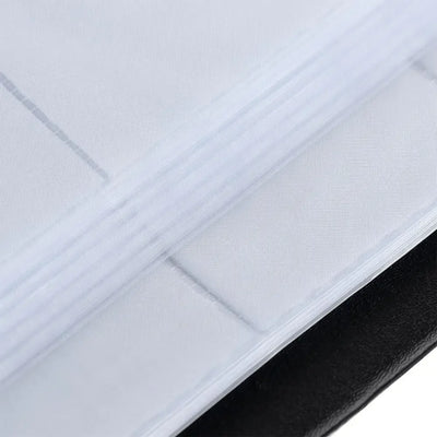 40/120/180/240/300 Cards ID Credit Card Holder Book Case Organizer Leather Business Cards ID Credit Card Holder Case Cards Album - Smarsty