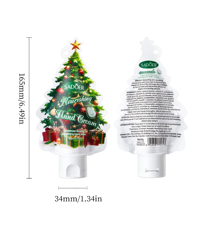Rice Hand Cream Volumizing Rejuvenating Nourishing Moisturizing Refreshing Non-Greasy Hand Care Cream 30g - Smarsty