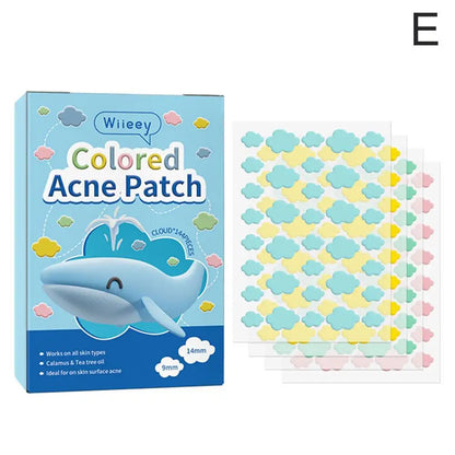 144PCS Colorful Acne Patches for Clear Skin - Smarsty