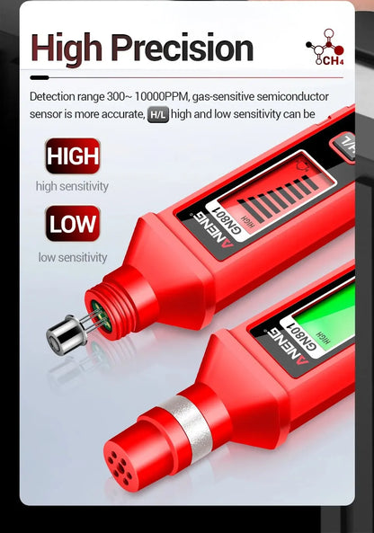 ANENG GN801 Gas Leak Detector with LCD Display - Smarsty