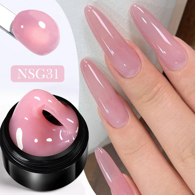 Born Pretty Clear Non Stick Nail Extension Gel - Smarsty