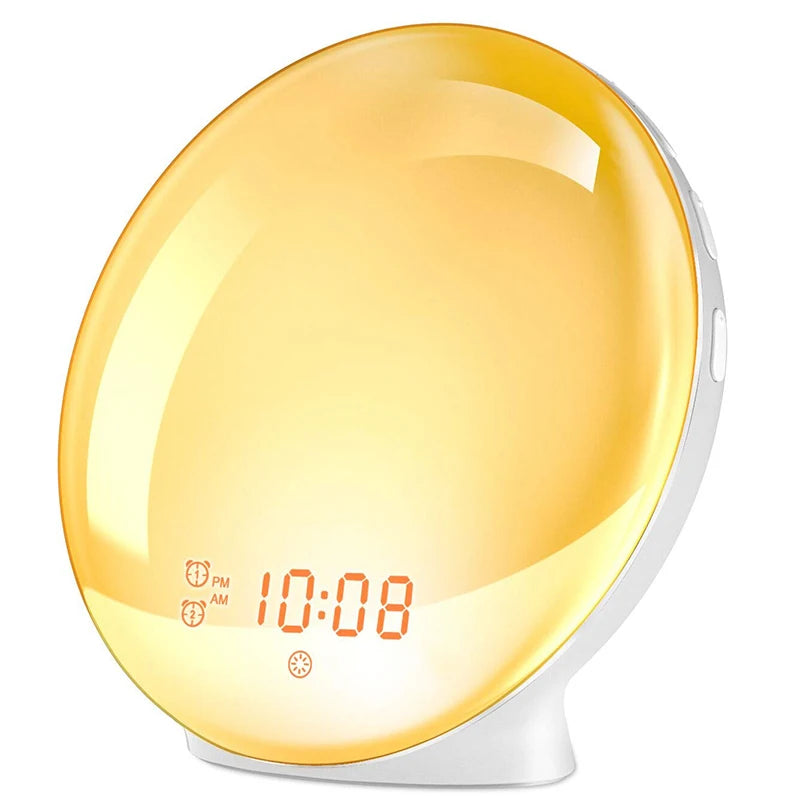 Wake Up Light Alarm Clock with Sunrise Simulation - Smarsty