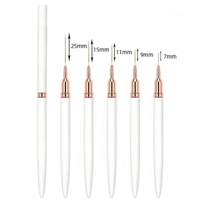 Professional Nail Art Liner Brushes Set for Precision Detailing - Smarsty