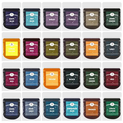 10g Powder Dye Fabric Dyes Textile Dyeing Garment Tie Dyeing Cotton Nylon Multifunctional Pigment For Old Clothes Refurbishment - Smarsty
