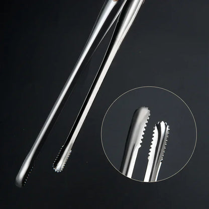 Stainless Steel Grill Tongs with Non-Slip Grip - Smarsty
