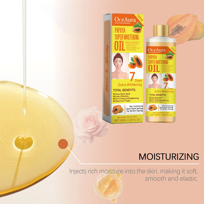 Turmeric Body Lightening Oil for Dry Skin - Smarsty