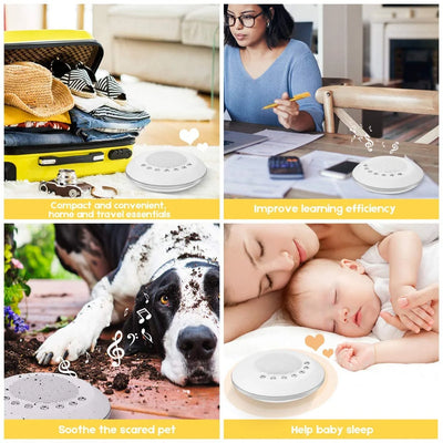 Baby White Noise Sound Machine Portable Sleep Aid Device - Smarsty