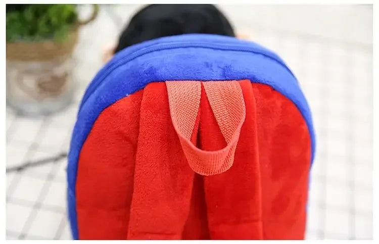 Cartoon cartoon fashion character backpack children casual plush backpack cute kindergarten boy and girl schoolbag gift - Smarsty
