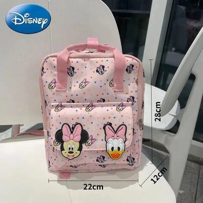 Mickey Mouse Canvas Backpack Large Capacity School Bag - Smarsty