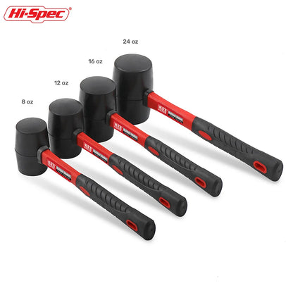 Hi-Spec Heavy Duty Rubber Mallet for Household Use - Smarsty