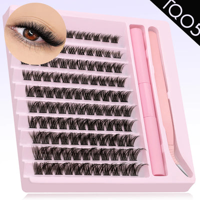 GROINNEYA DIY Eyelash Clusters Kit with Strong Hold - Smarsty