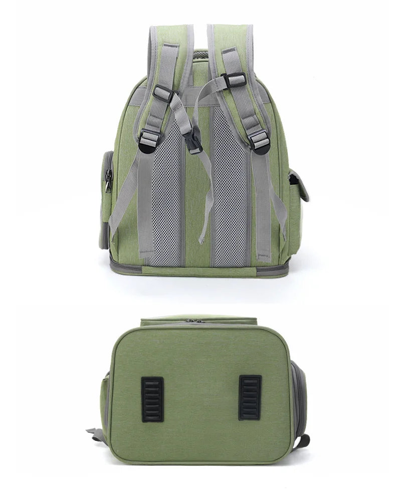 Transparent Cat Carrier Backpack for Outdoor Travel - Smarsty