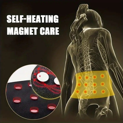 Adjustable Self Heating Magnetic Therapy Support Belt - Smarsty