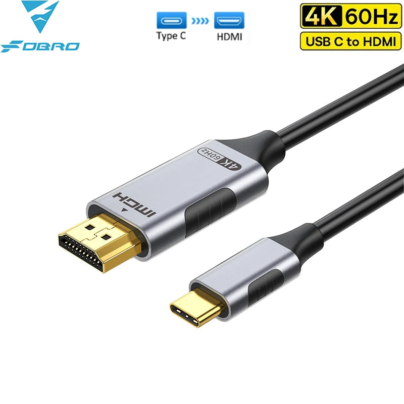 USB C to HDMI Cable 8K Excellence for MacBook and iPad - Smarsty