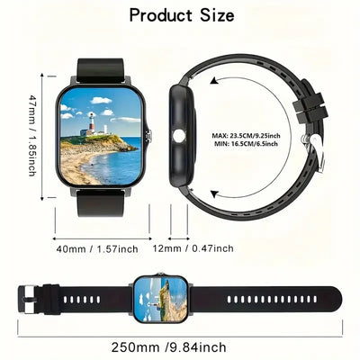 Smart Watch with HD Display and Fitness Tracking - Smarsty