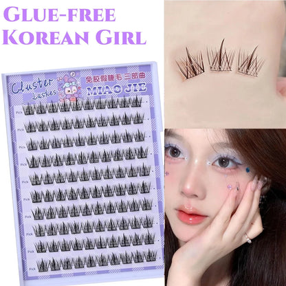 Miaojie No-Glue False Eyelashes for Easy Application - Smarsty