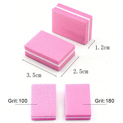 50Pcs Professional Mini Nail Files for Perfect Manicure - Smarsty