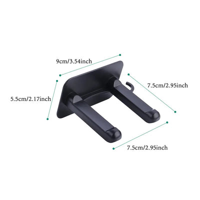 Wall Mounted Hair Dryer Holder Stainless Steel Organizer - Smarsty