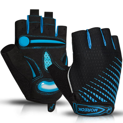MOREOK Cycling Gloves,Breathable Bicycle Gloves,5MM Gel Pads Non-Slip Mountain Bike Gloves MTB Road Biking Gloves for Men Women by Smarsty
