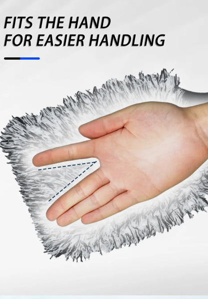 Car Wheel Brush With Premium Microfiber And Non Slip Handle - Smarsty