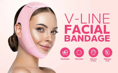 Women Face Slimming Bandage V Line Shaper Belt - Smarsty
