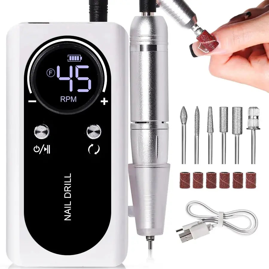 Professional Electric Nail Drill Machine for Manicure - Smarsty