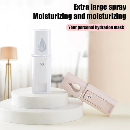 Mini Nano Mist Sprayer USB Rechargeable Facial Humidifier - Smarsty