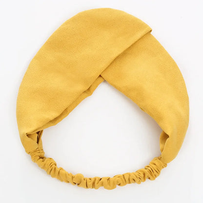 Twist Knotted Turban Headband For Women Soft Winter - Smarsty