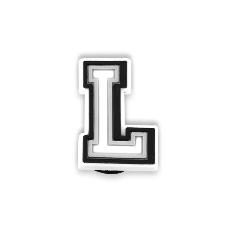 1 Pcs Letter Shoe Charms for Clog Sandals Shoe Decoration Number Alphabet Characters DIY Shoes Pins for Boy Girl Men Women