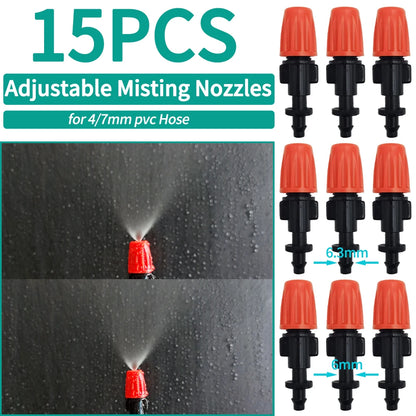 Adjustable Micro Spray Watering Dripper for Gardens - Smarsty