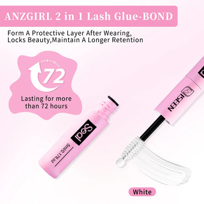 ISEEN DIY Segmented False Eyelash Set with Glue - Smarsty