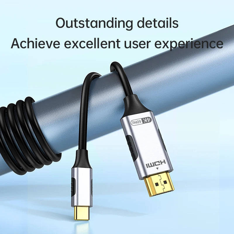 USB C to HDMI Cable 8K Excellence for MacBook and iPad - Smarsty