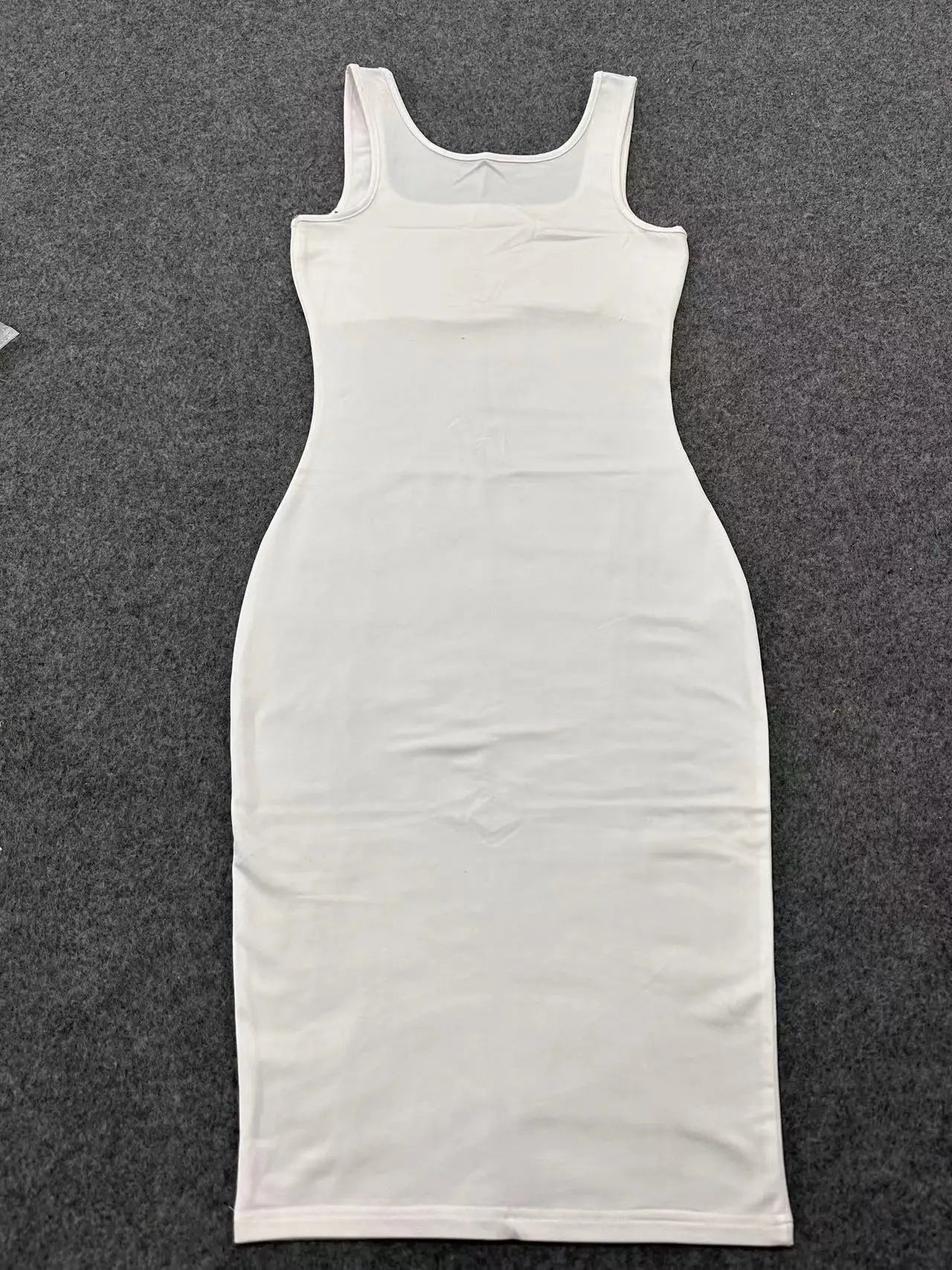 AliExpress Summer Sexy Tank Top Dress European and American Plus Size Women's Sleeveless midi Dress - Smarsty